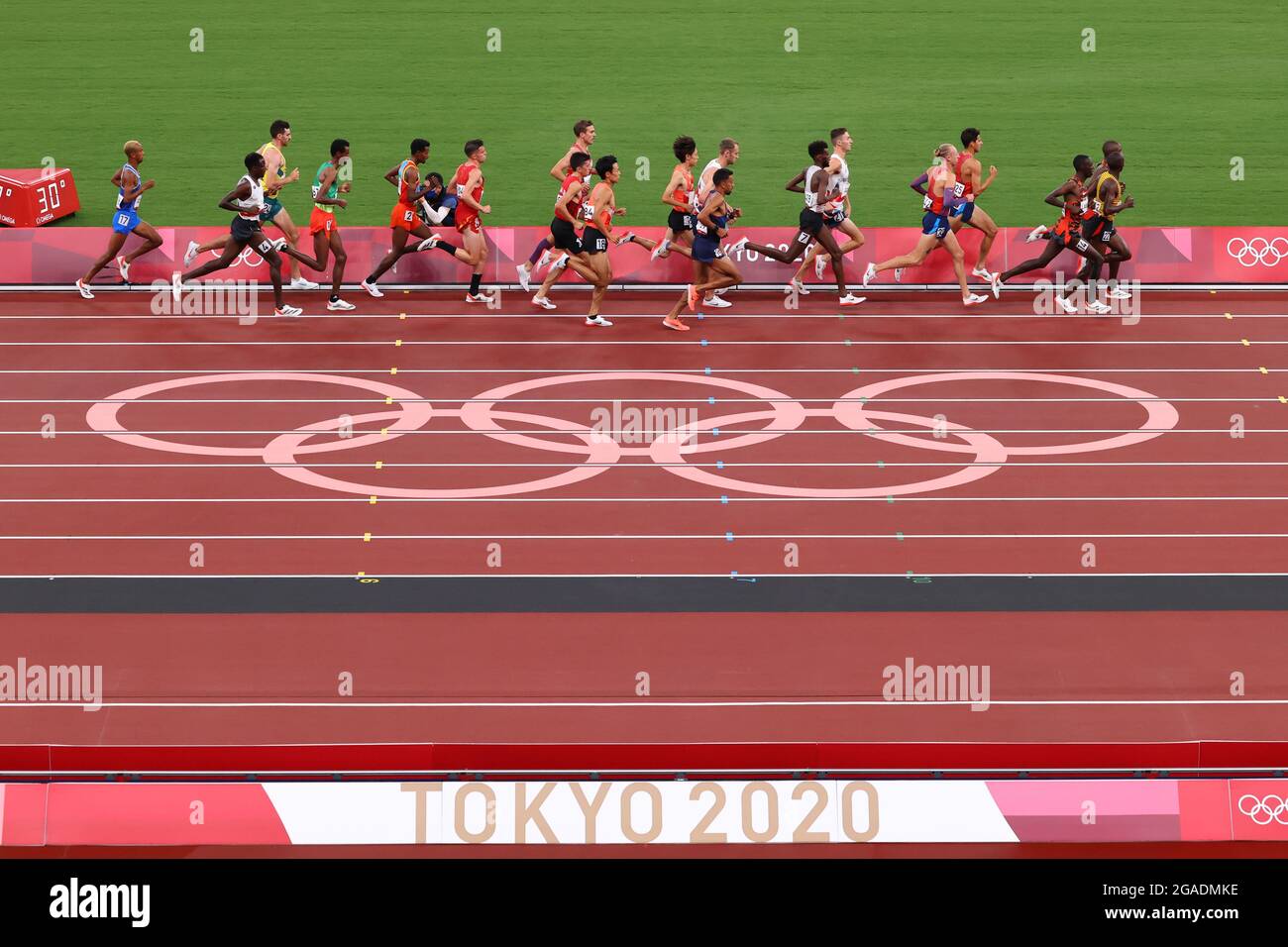 Tokyo, Japan. 30th July, 2021. General view Athletics : Men's 10000m ...