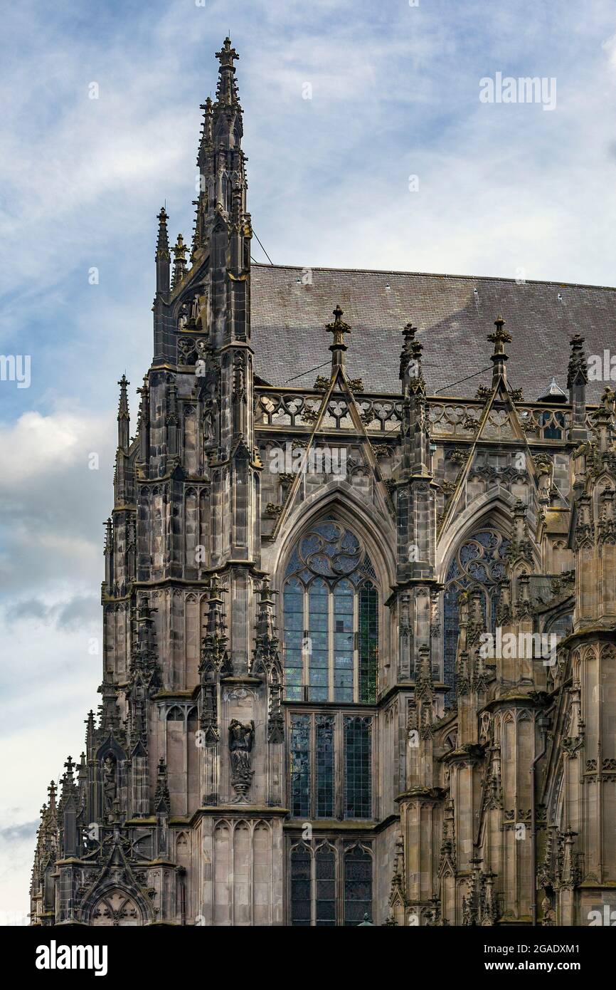 Exterior of St. John's Cathedral, ‘s-Hertogenbosch, the Netherlands Stock Photo