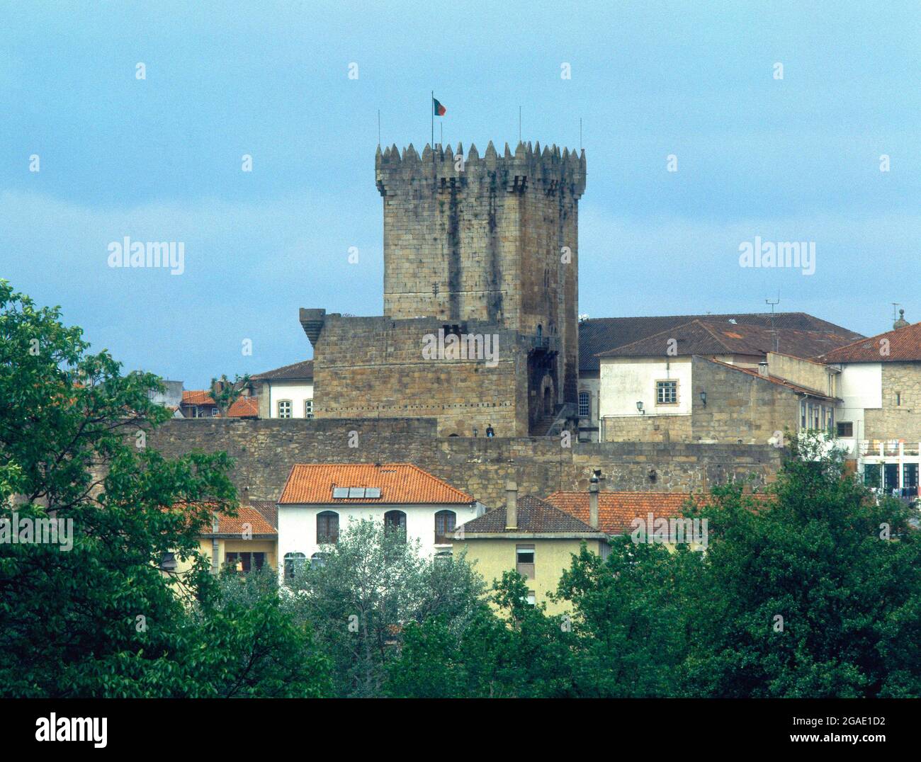 PANORAMICA DEL CASTILLO DE CHAVES S XIV. Location CASTILLO. CHAVES