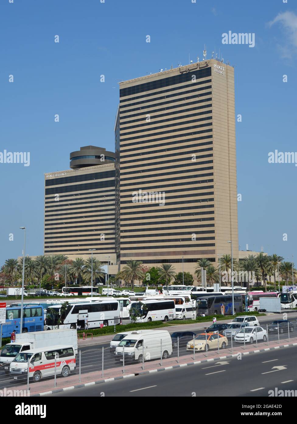 Dubai hyatt regency hotel hi-res stock photography and images - Alamy