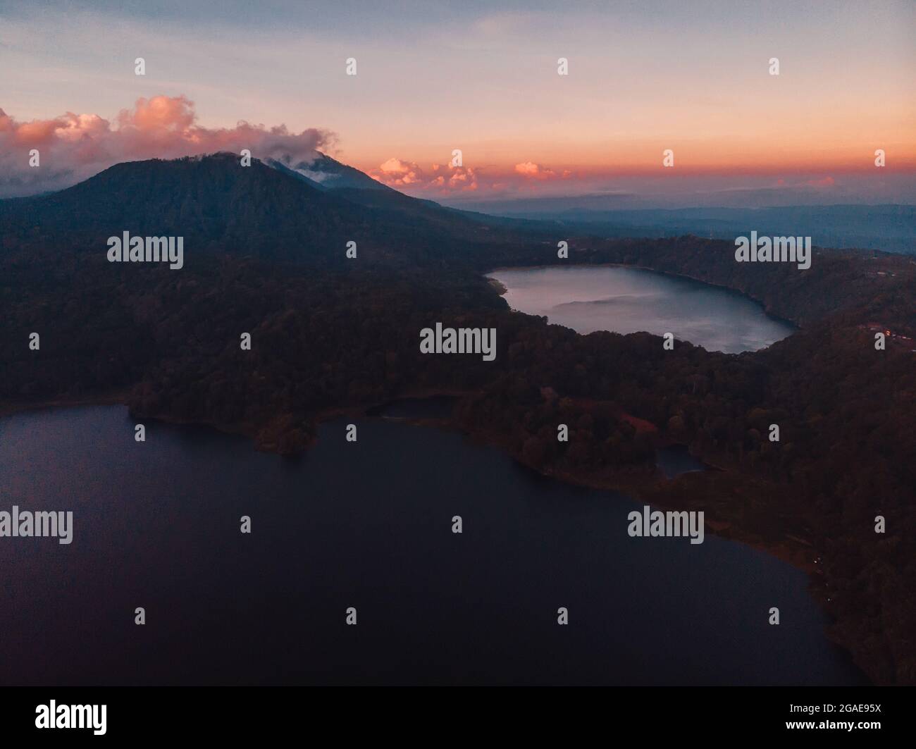 Aerial view sunrise scenic mountains hi-res stock photography and ...