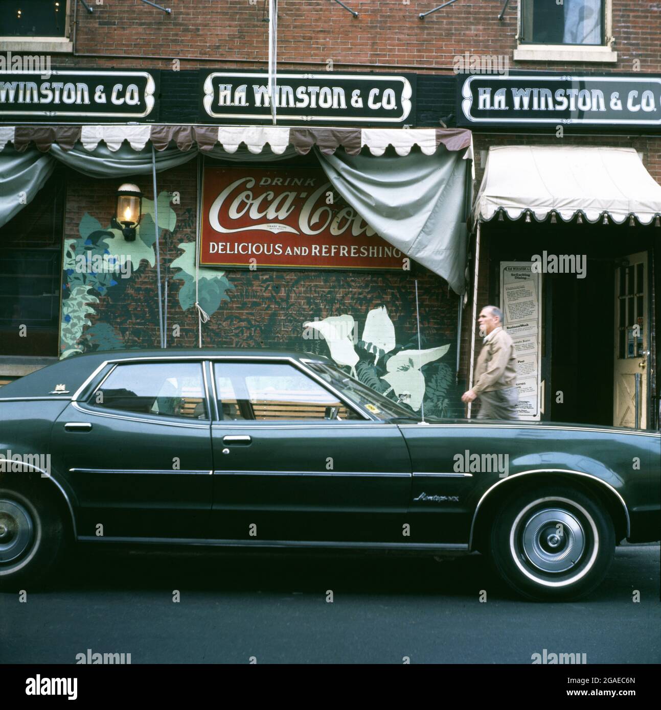 Restaurant, Philadelphia PA, USA, 1977 Stock Photo Alamy