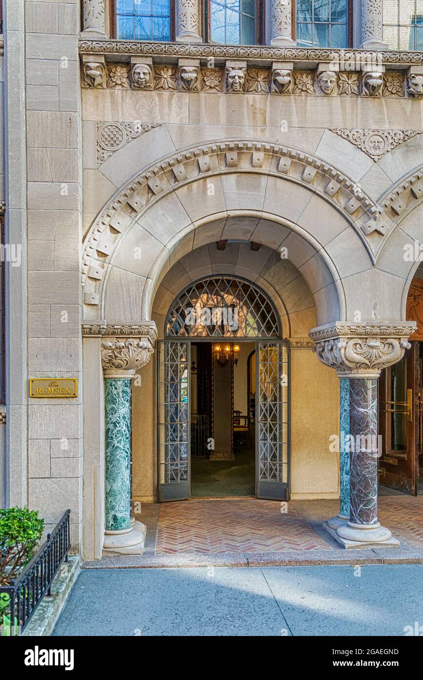 70 Remsen Street, designed by H.I. Feldman, is part of the Brooklyn