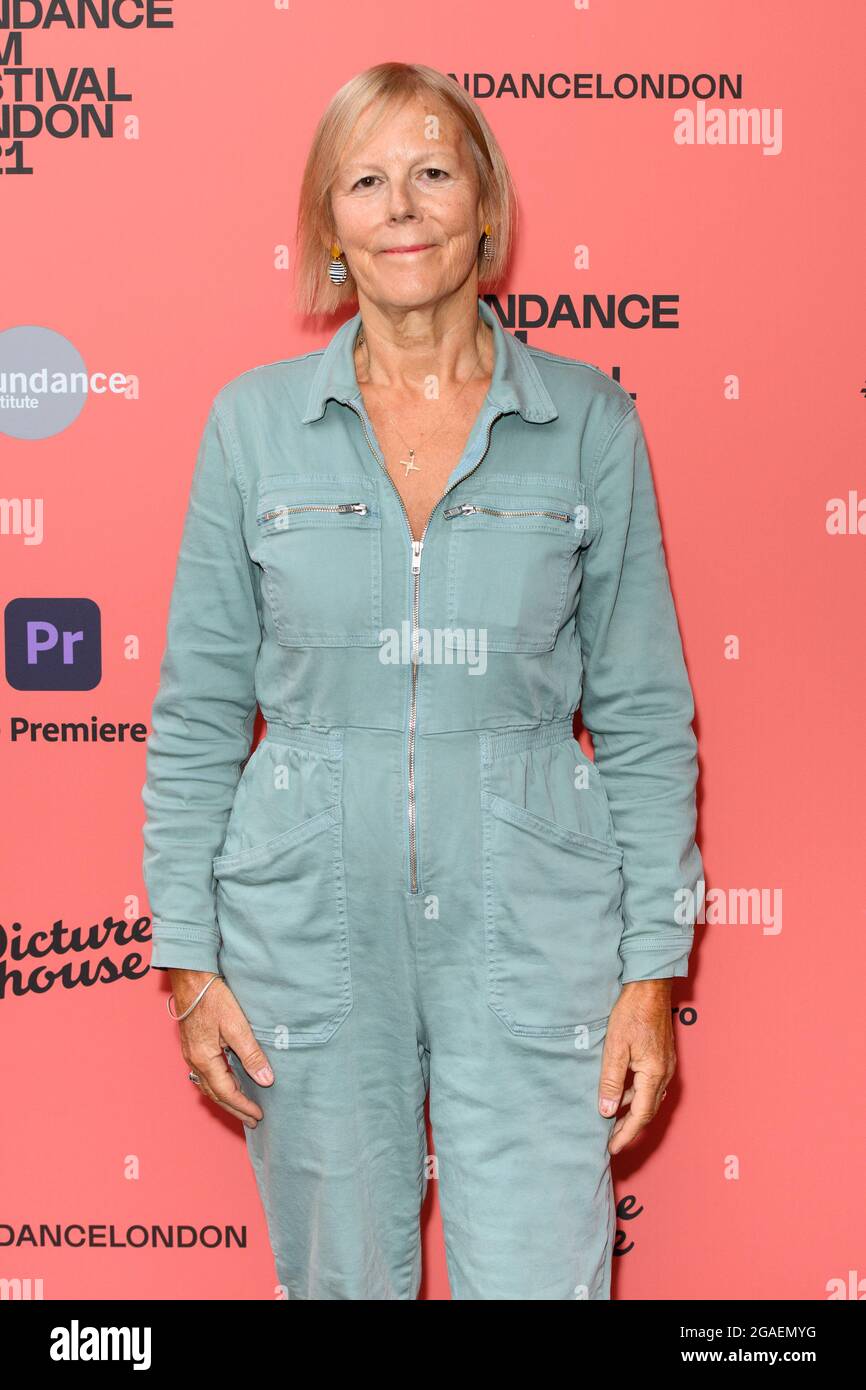 London, UK. 30 July 2021. Phyllida Lloyd pictured attending her masterclass as part of the Sundance Film Festival, at the Picturehouse Central cinema in London. Picture date: Friday July 30, 2021. Photo credit should read: Matt Crossick/Empics/Alamy Live News Stock Photo