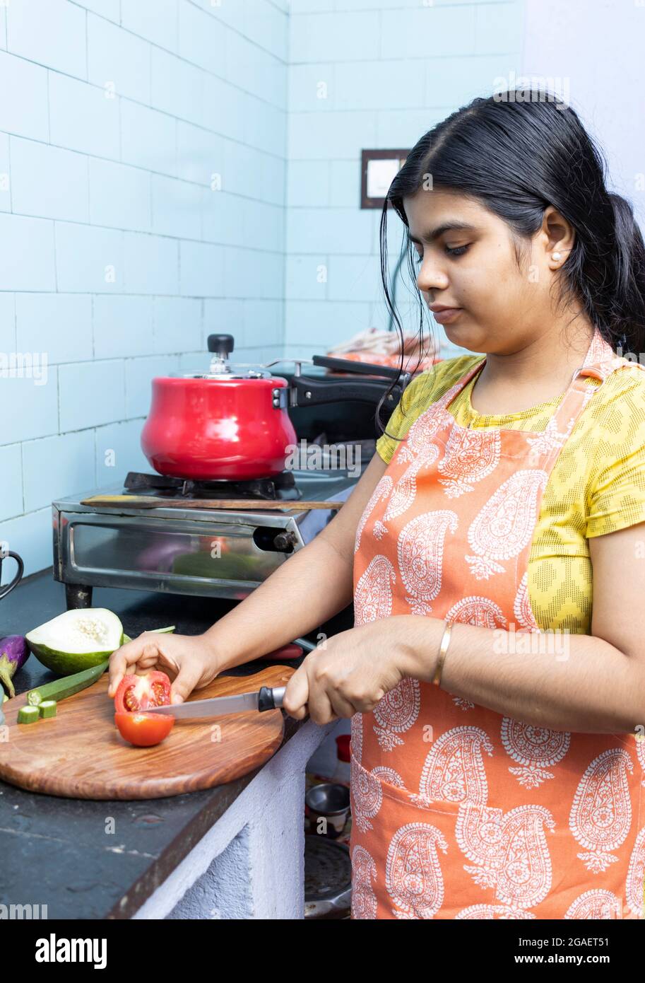 Indian cooking utensils hi-res stock photography and images - Alamy