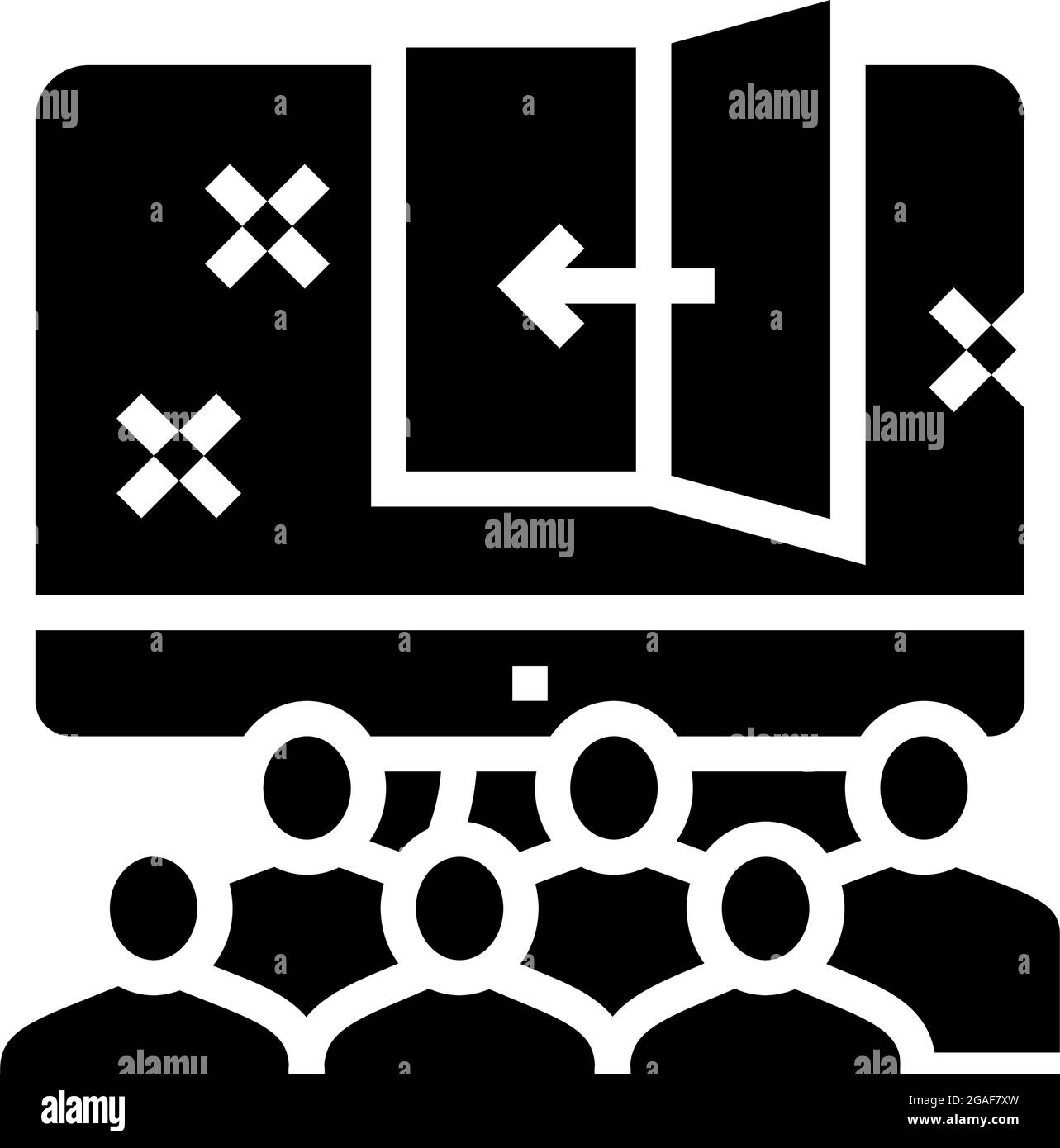 Virtual Escape Room Black And White Stock Photos Images Alamy