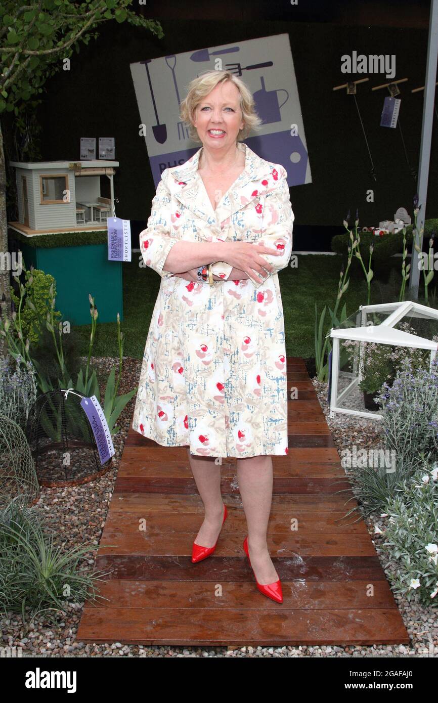 London, UK. Deborah Meaden at RHS Chelsea Flower Show 2013 - Press and