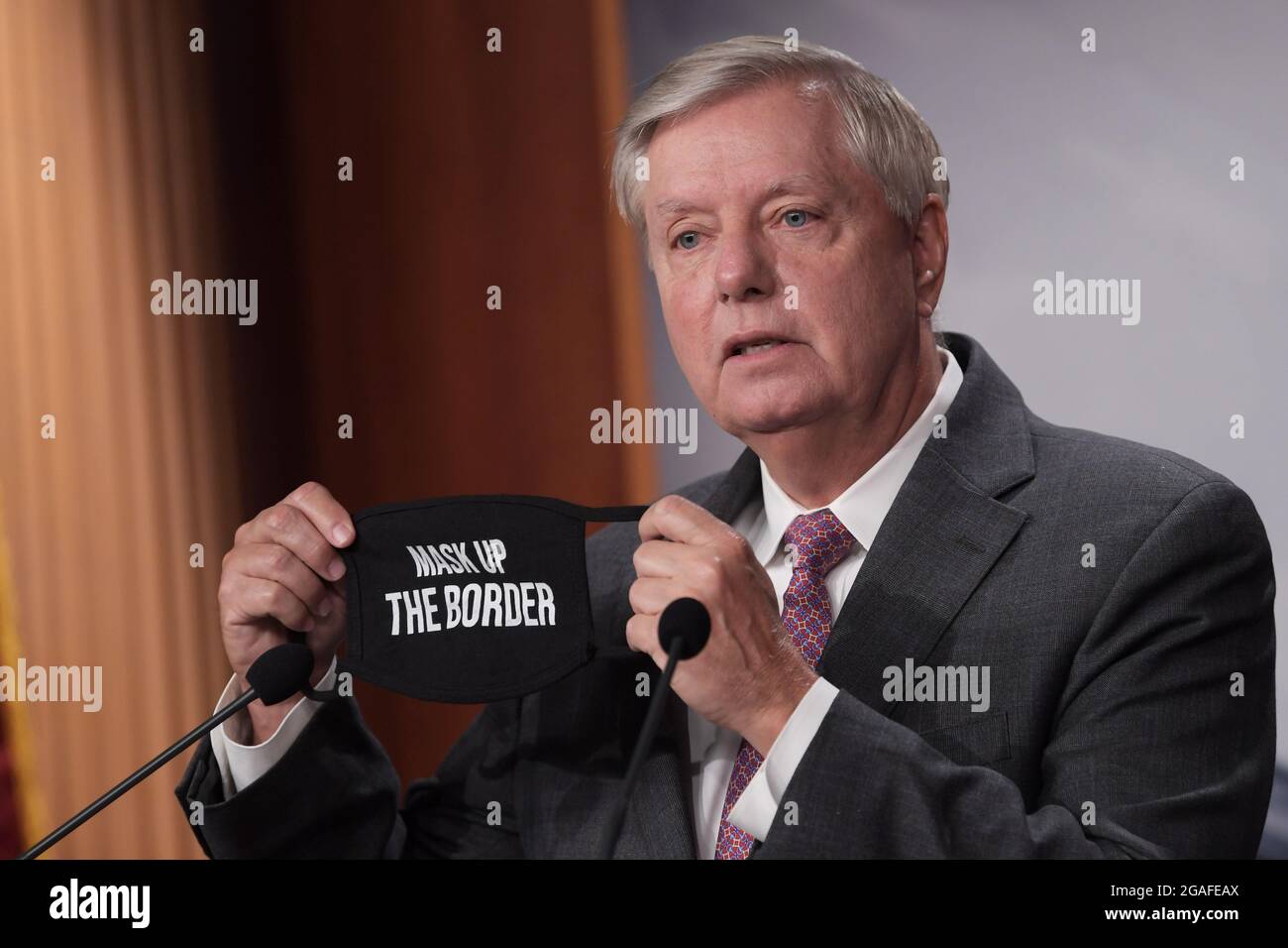 Washington, United States. 30th July, 2021. US Senator, Lindsey Graham
