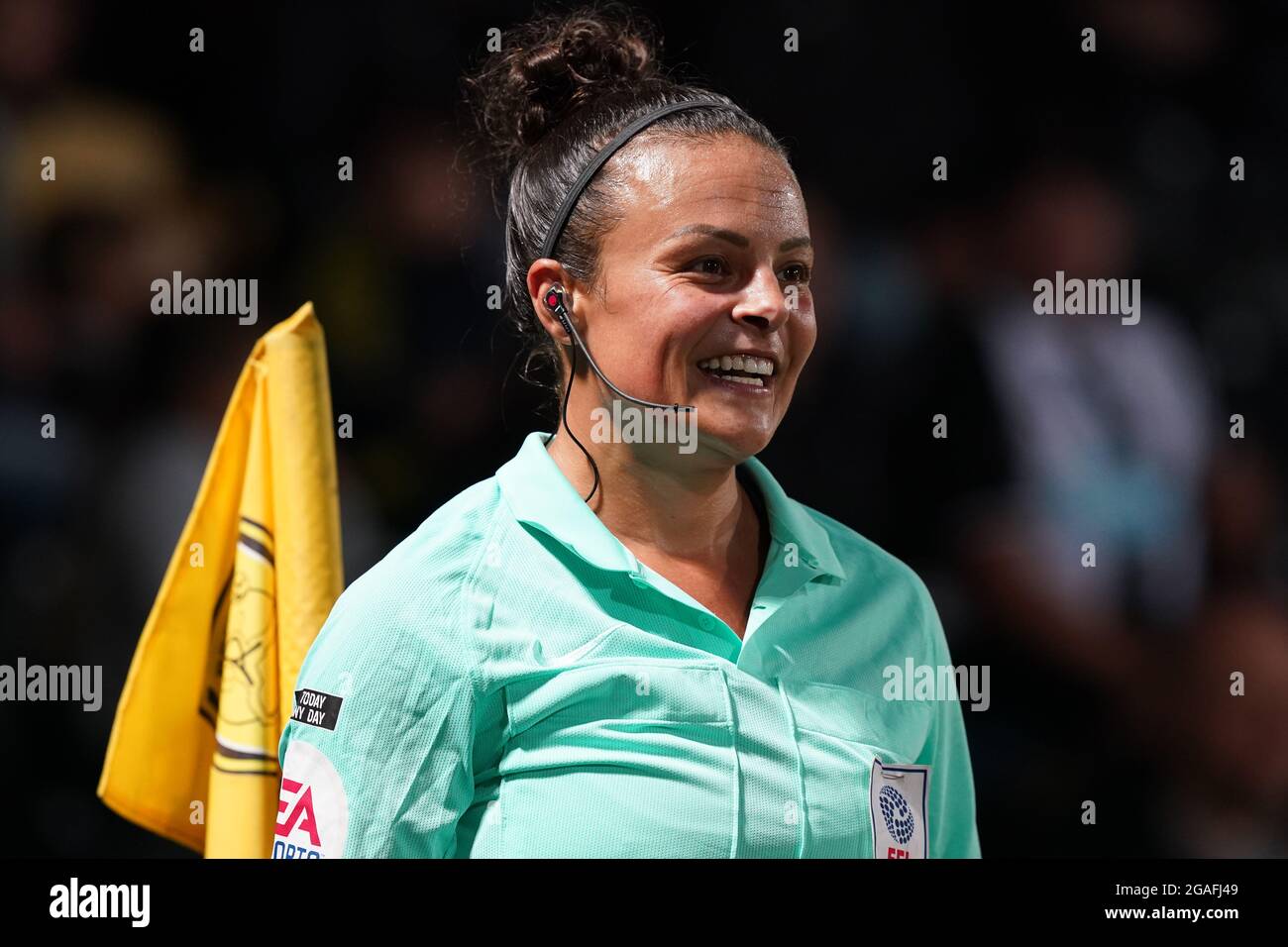 Assistant referee lisa rashid hi-res stock photography and images - Alamy