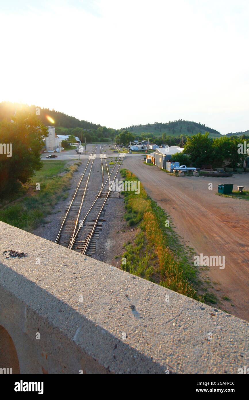 Whitewood, South Dakota Stock Photo Alamy