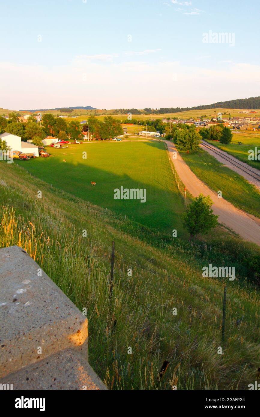 Whitewood, South Dakota Stock Photo Alamy