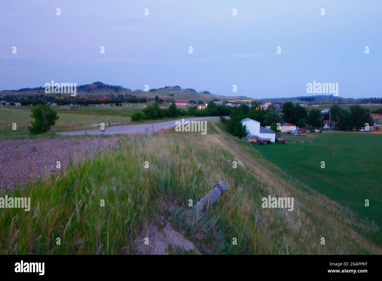 Whitewood, South Dakota Stock Photo Alamy