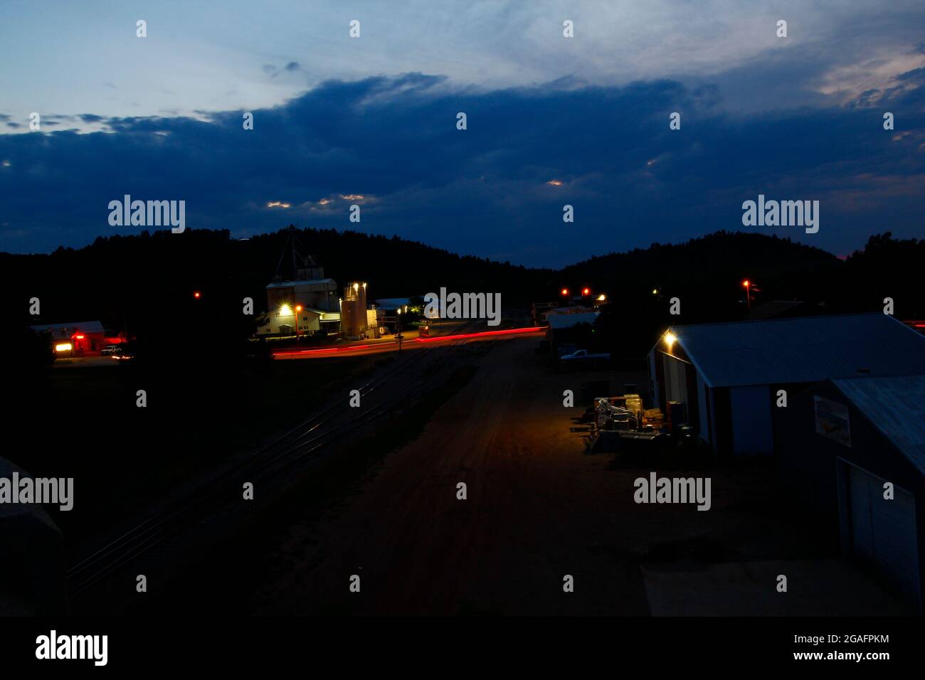 Map of whitewood hires stock photography and images Alamy