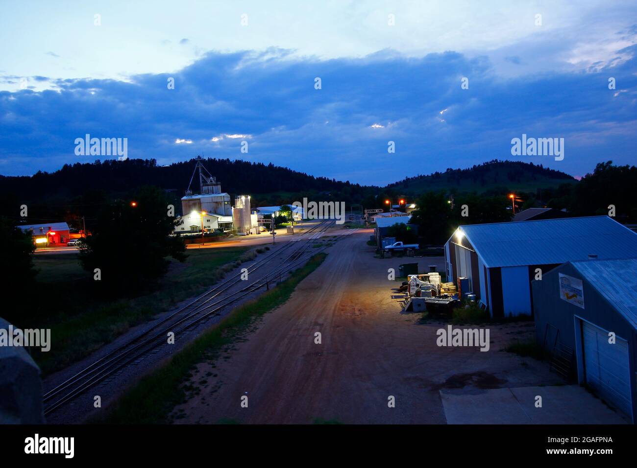 Map of whitewood hires stock photography and images Alamy