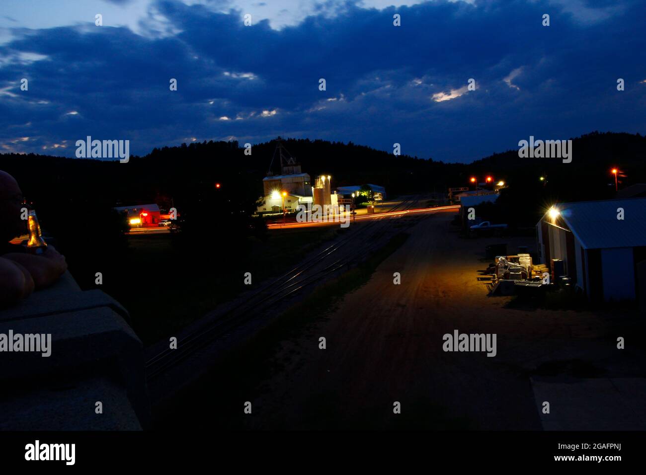 Whitewood, South Dakota Stock Photo Alamy