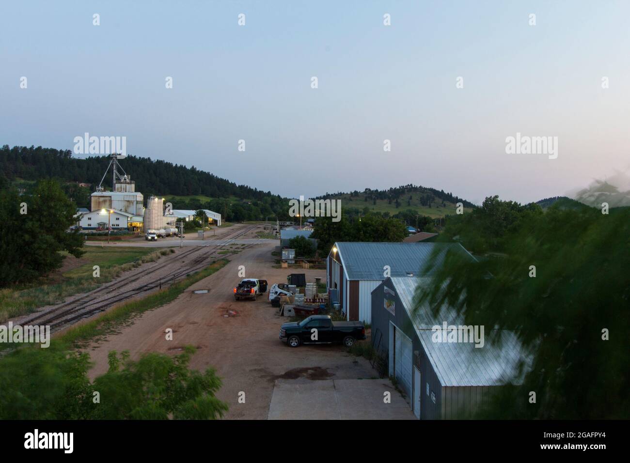 Whitewood, South Dakota Stock Photo Alamy
