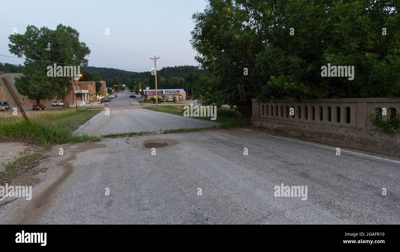 Whitewood, South Dakota Stock Photo Alamy
