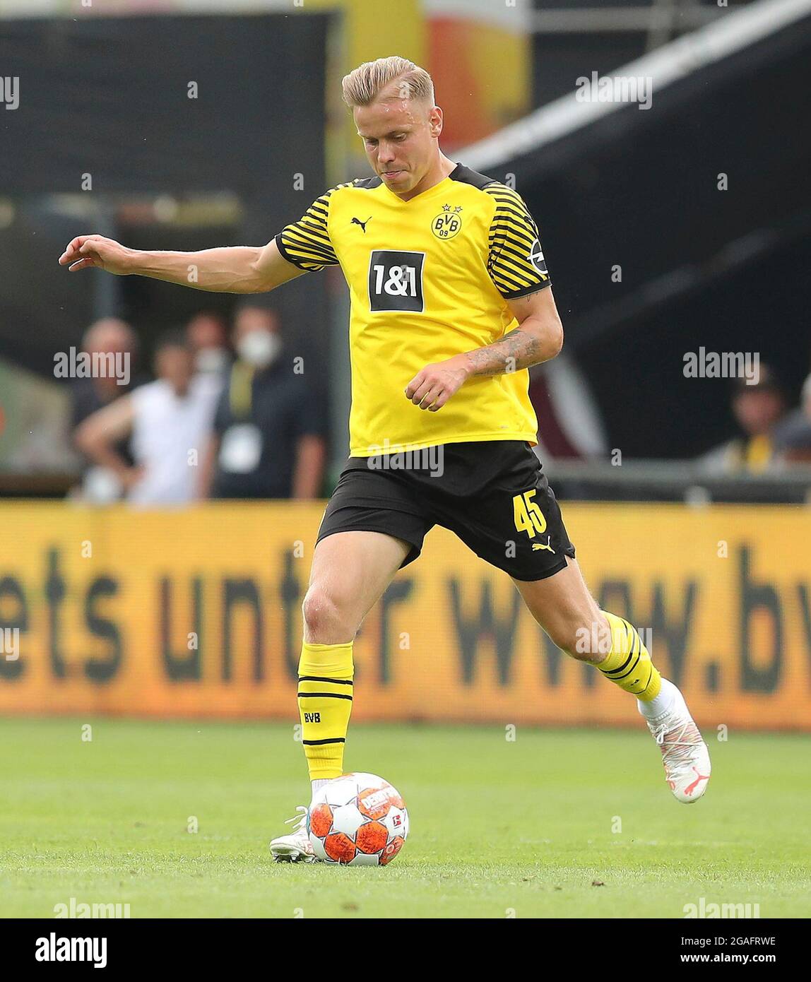 Dortmund, Germany. 30th July, 2021. firo: 30.07.2021, football, 1st  Bundesliga, season 2021/2022, test match,