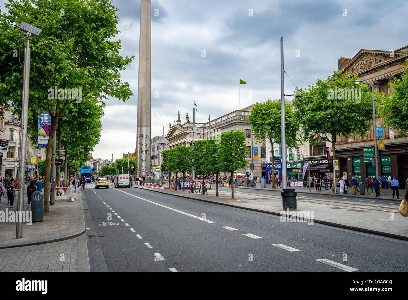 Dublin, Ireland - The Spire of Dublin, alternatively titled the Monument of  Light Stock Photo - Alamy