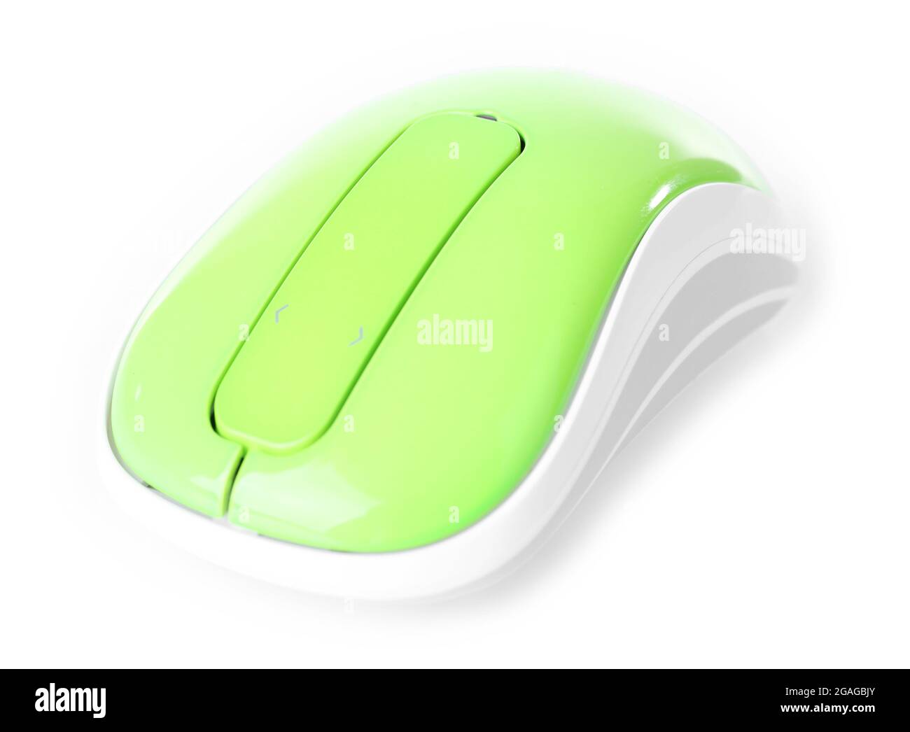 Wireless computer mouse isolated on white background Stock Photo - Alamy