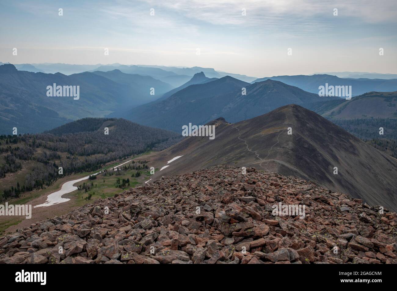 avalanche peak yellowstone