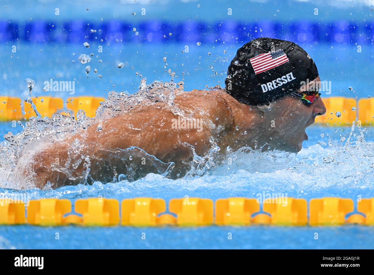 Tokyo, Japan. 31st July, 2021. Caeleb Dressel of the United States ...