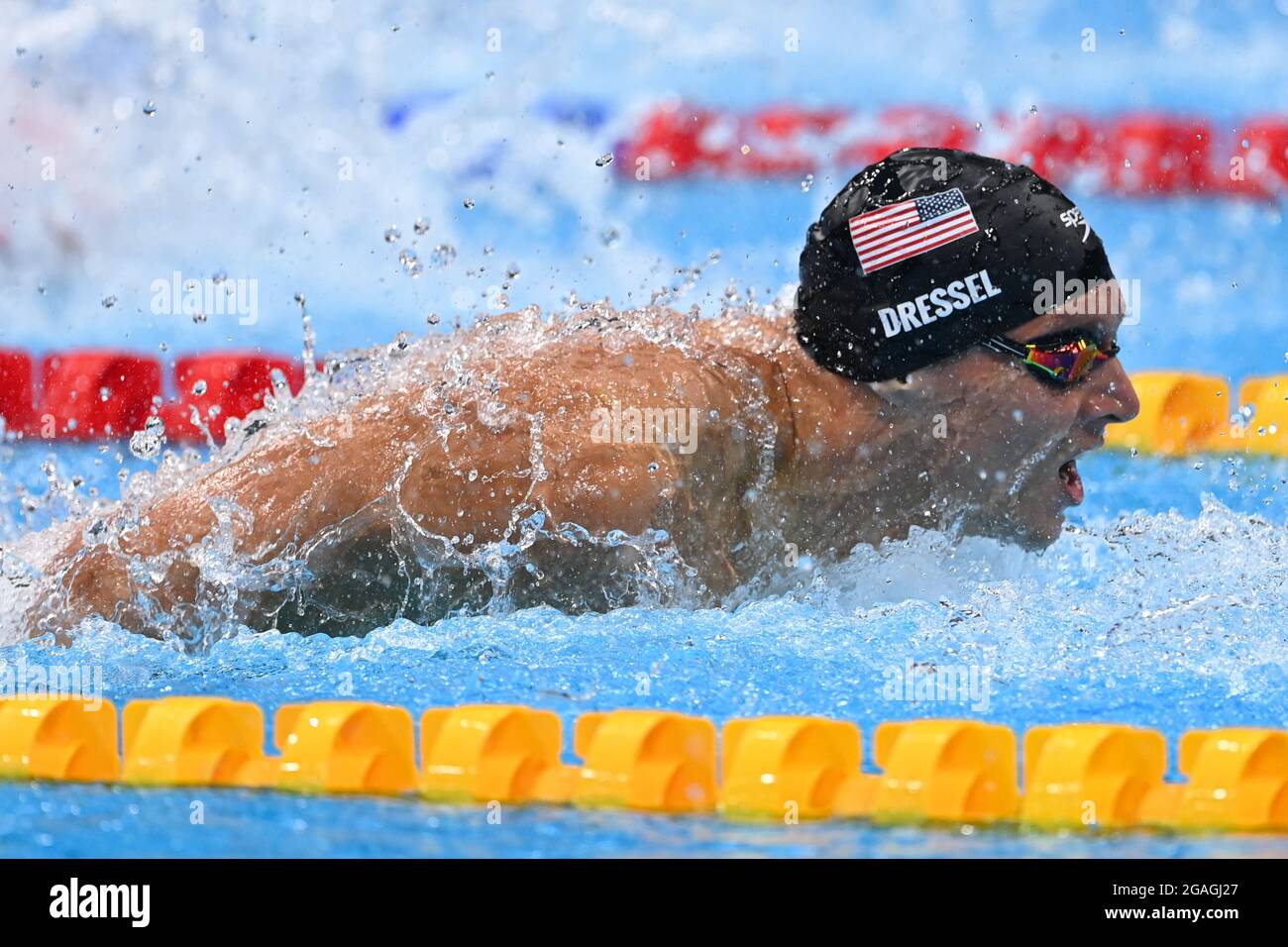 Tokyo, Japan. 31st July, 2021. Caeleb Dressel of the United States ...