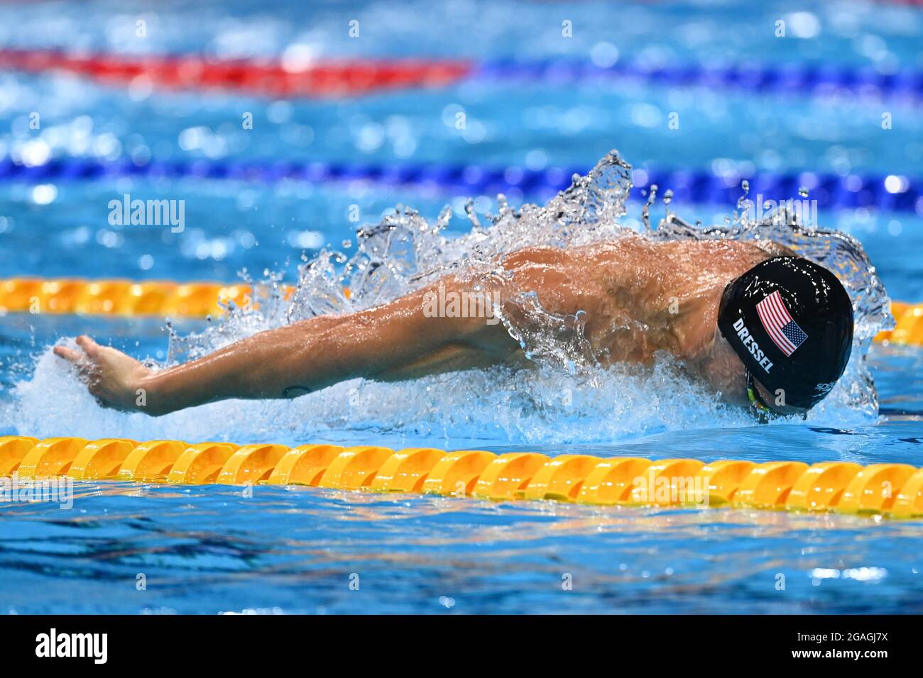 Tokyo, Japan. 31st July, 2021. Caeleb Dressel of the United States ...