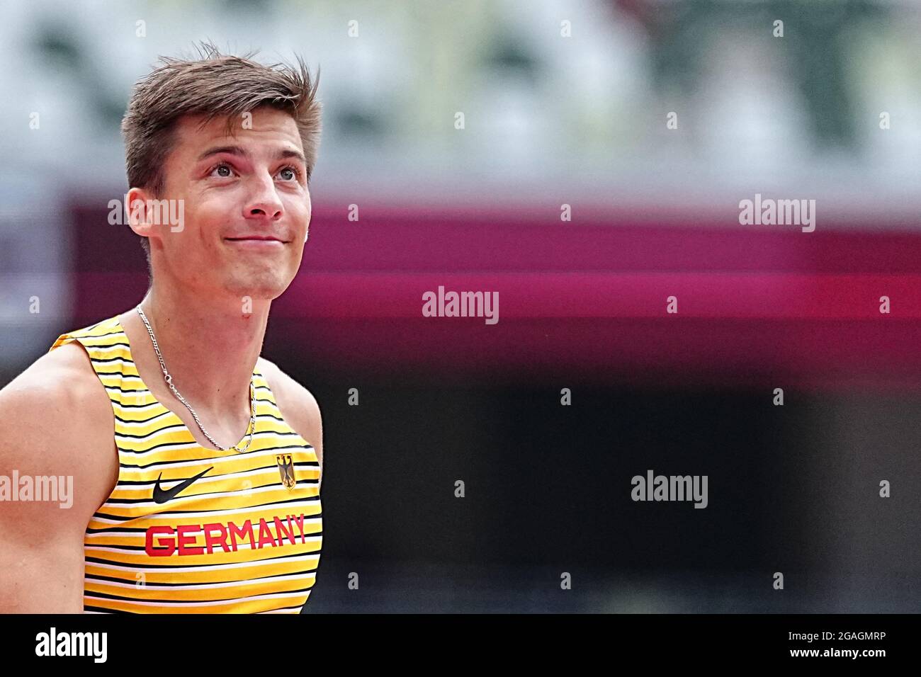 Tokyo, Japan. 31st July, 2021. Athletics Olympics, men's pole vault