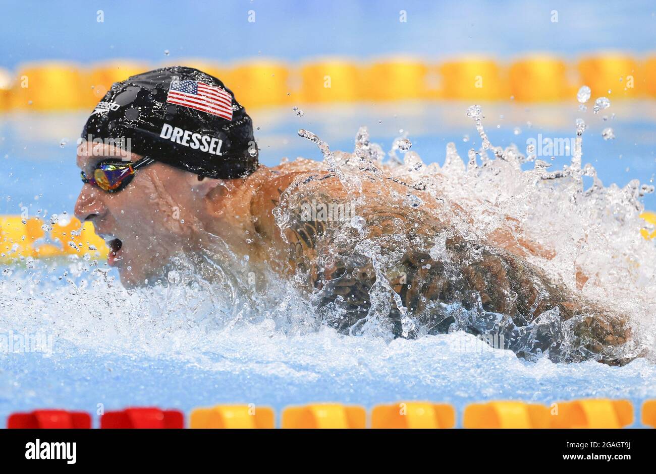 Tokyo, Japan. 31st July, 2021. Caeleb Dressel of the United States ...