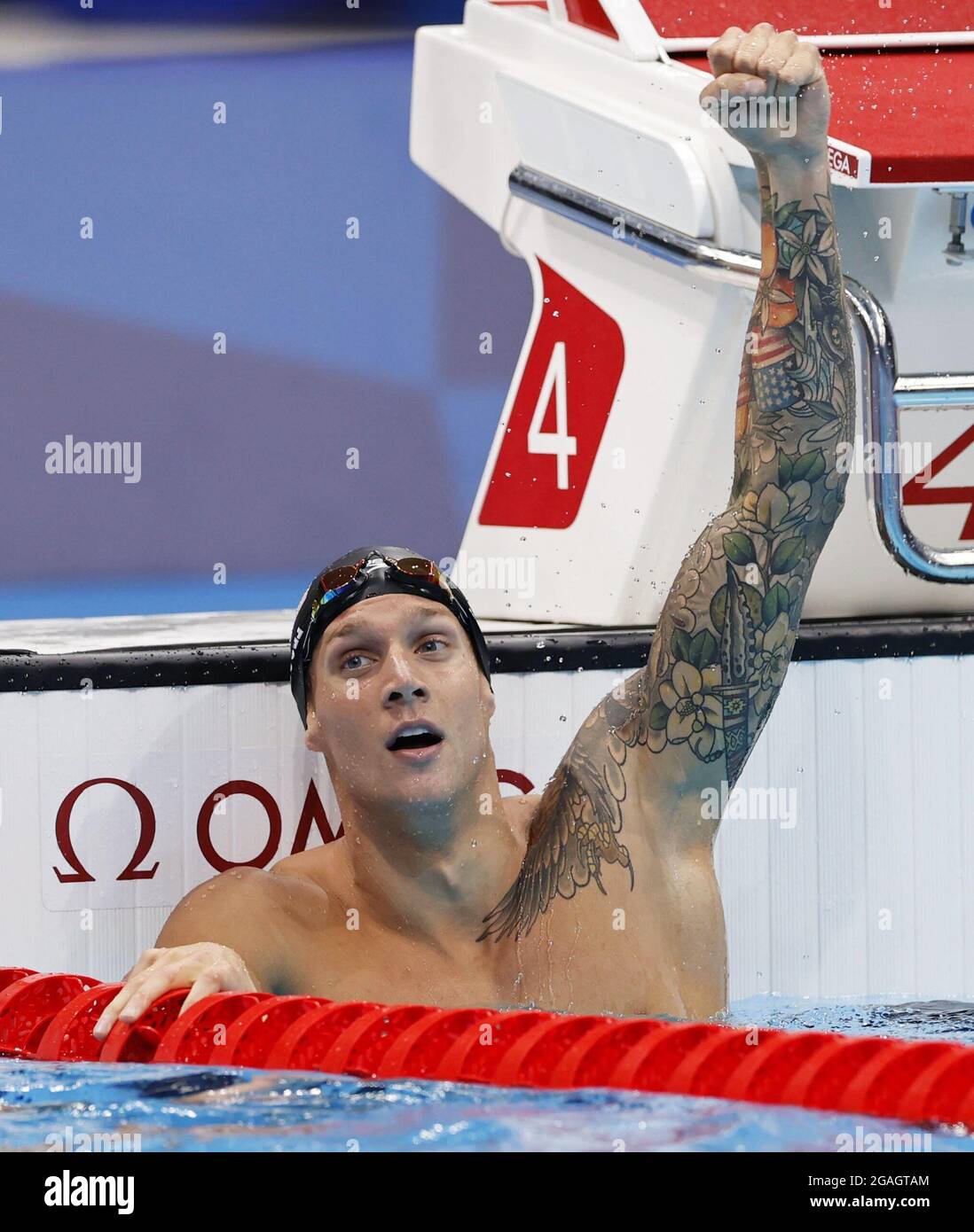 Tokyo, Japan. 31st July, 2021. Caeleb Dressel of the United States ...