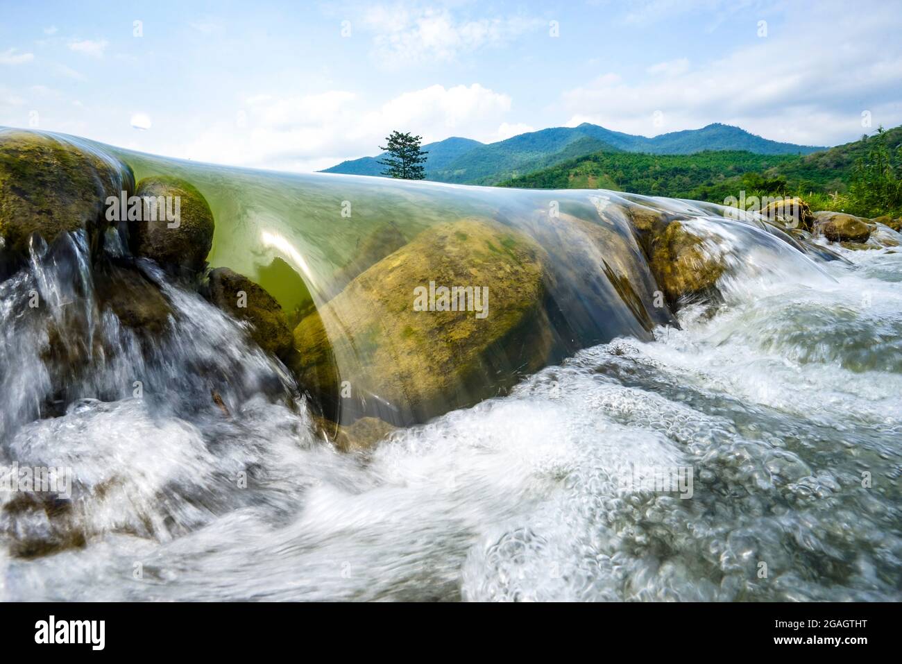 Image Hiếu Lương image beautiful image beautiful - Hieu waterfall hi-res stock photography and images - Alamy