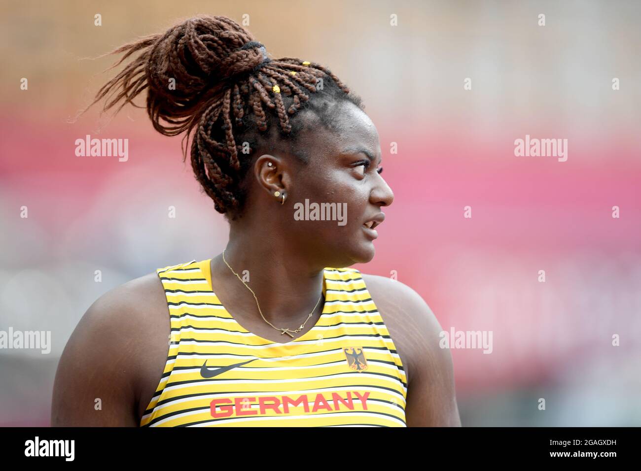 Tokyo, Japan. 31st July, 2021. Athletics Olympics, discus throw, women