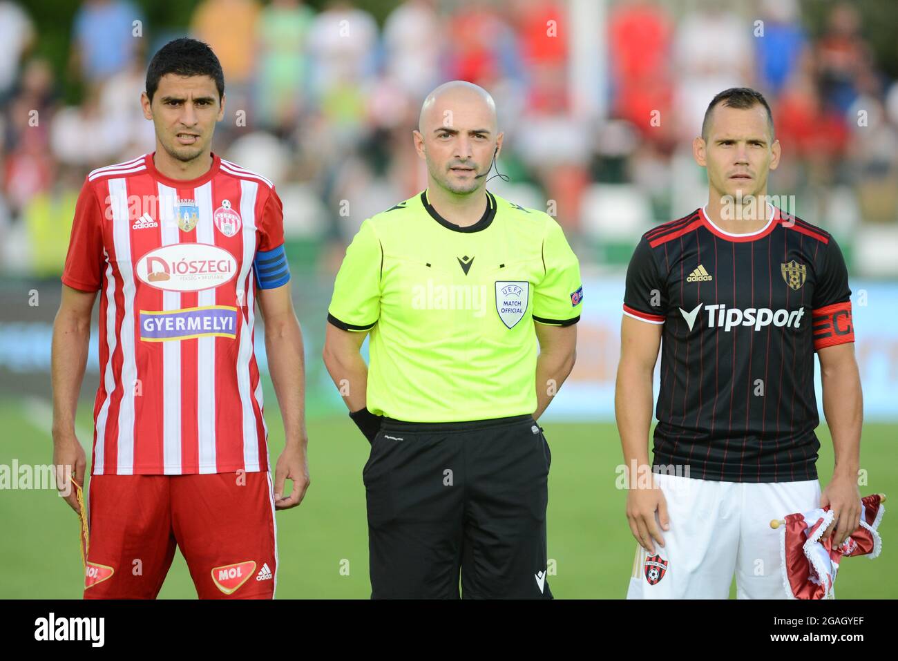 Sepsi Osk ( Romania ) vs FC Spartak Trnava (Slovakia ) during international  game in UEFA Conference League 29.07.2021 , Sfantu Gheorghe , Romania Stock  Photo - Alamy