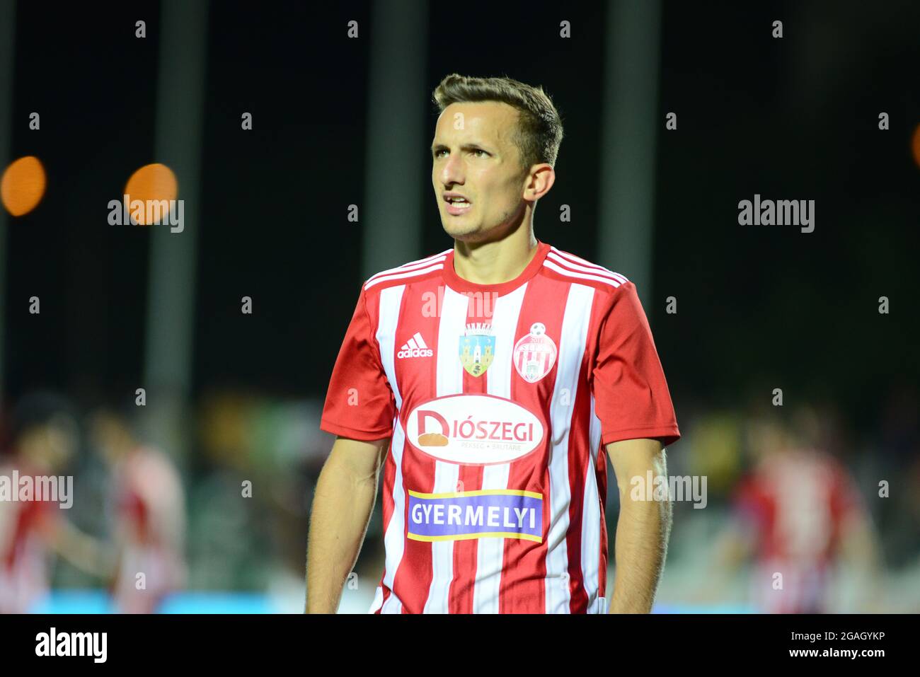 Spartak Trnava During Match Sepsi Osk Vs Spartak Trnava Uefa Conference League 29 07 2021 Romania Stock Photo Alamy