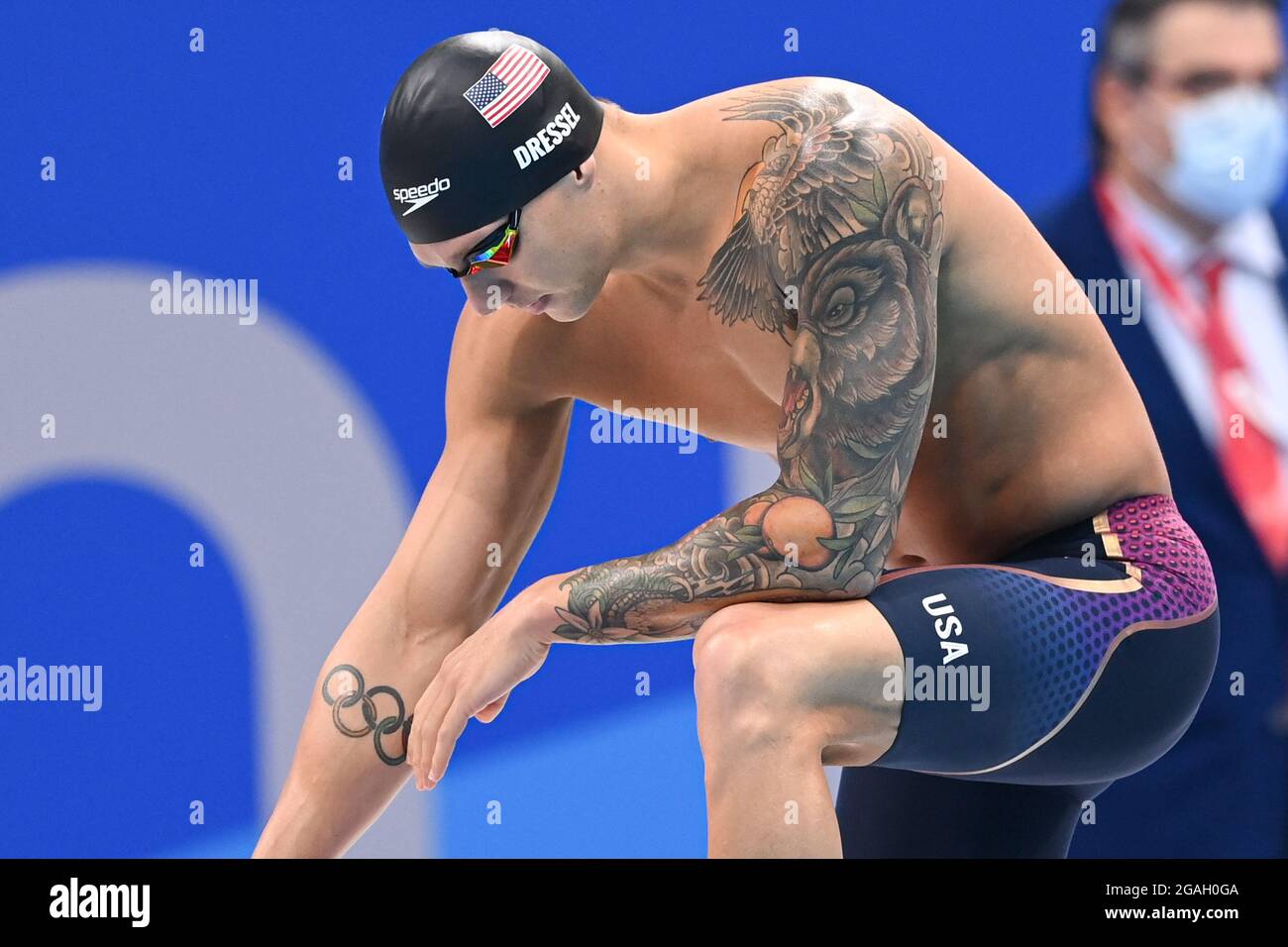 Tokyo, Japan. 31st July, 2021. Caeleb Dressel of the United States ...