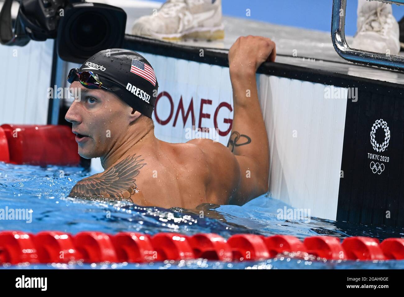 Tokyo, Japan. 31st July, 2021. Caeleb Dressel of the United States ...