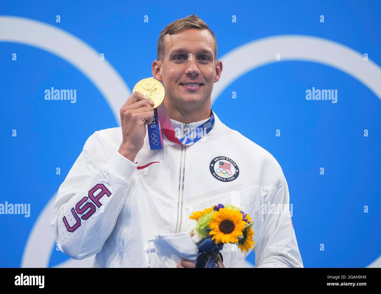 Tokyo, Japan. 31st July, 2021. Caeleb Dressel of the United States ...