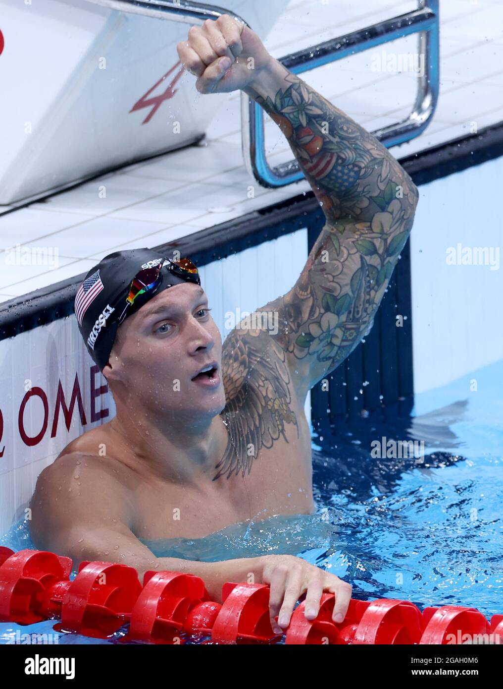 Tokyo, Japan. 31st July, 2021. Caeleb Dressel of the United States ...