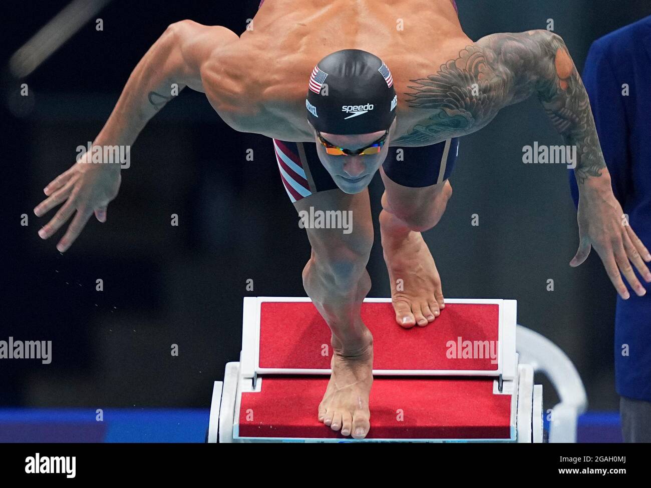 Tokyo, Japan. 31st July, 2021. Caeleb Dressel of the United States ...
