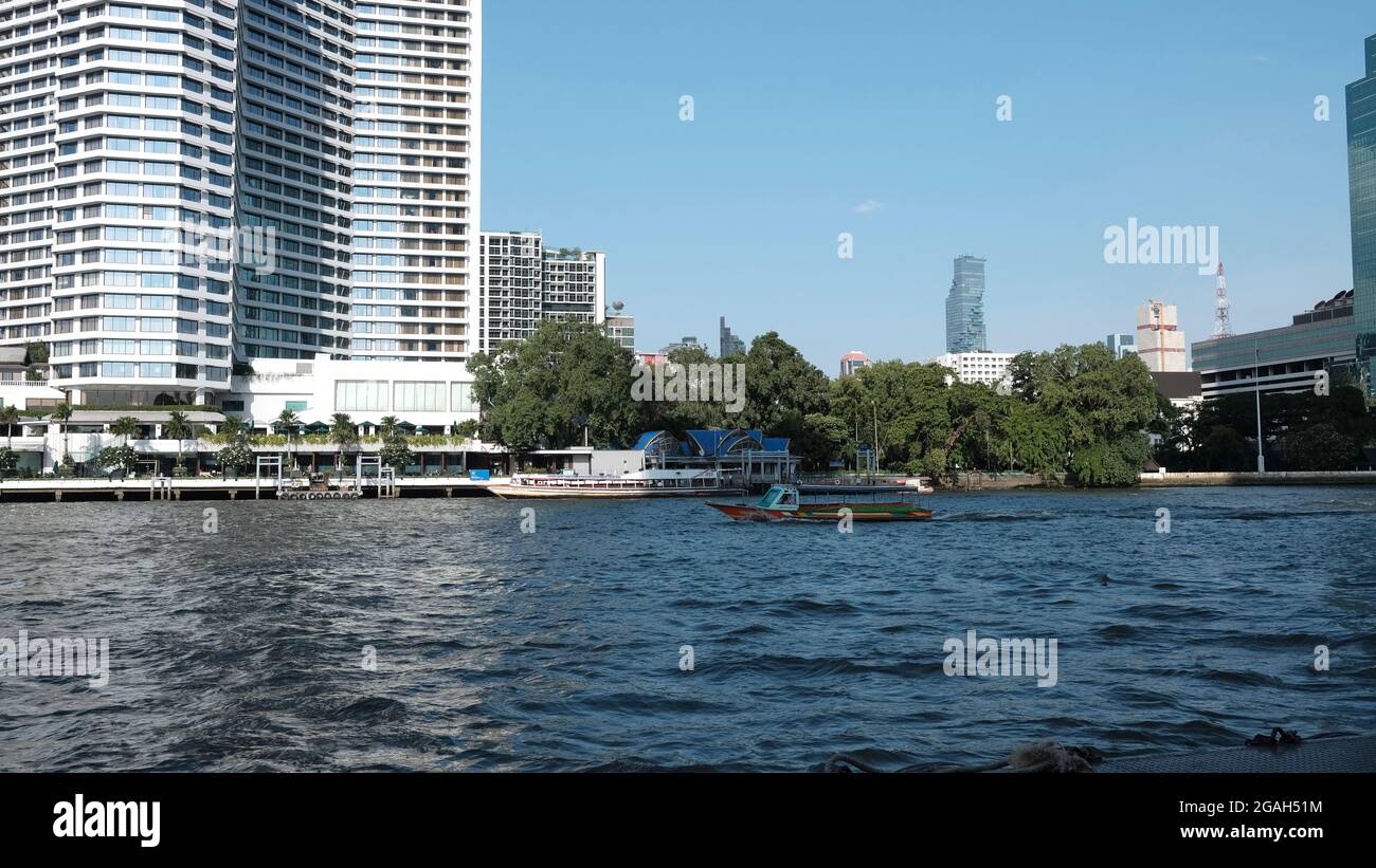 Chao Phraya River Bangkok Thailand Stock Photo - Alamy