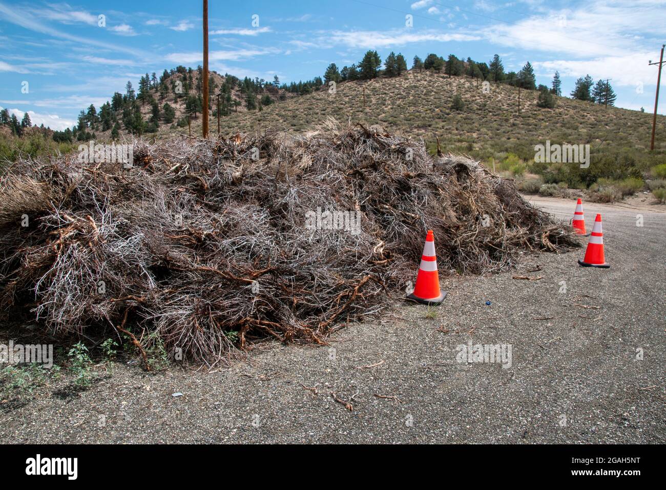 Sherwin Grade This section of highway along Sherwin Grade in Mono County, CA, USA is ...