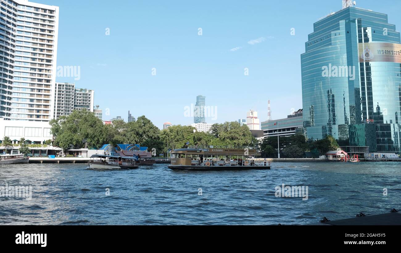 Chao Phraya River Bangkok Thailand Stock Photo - Alamy