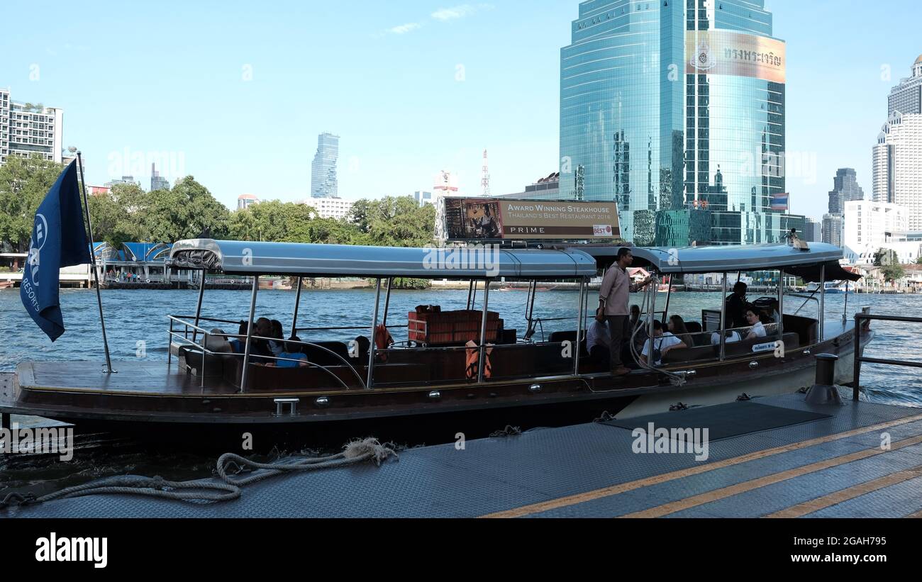 Chao Phraya River Bangkok Thailand Stock Photo - Alamy