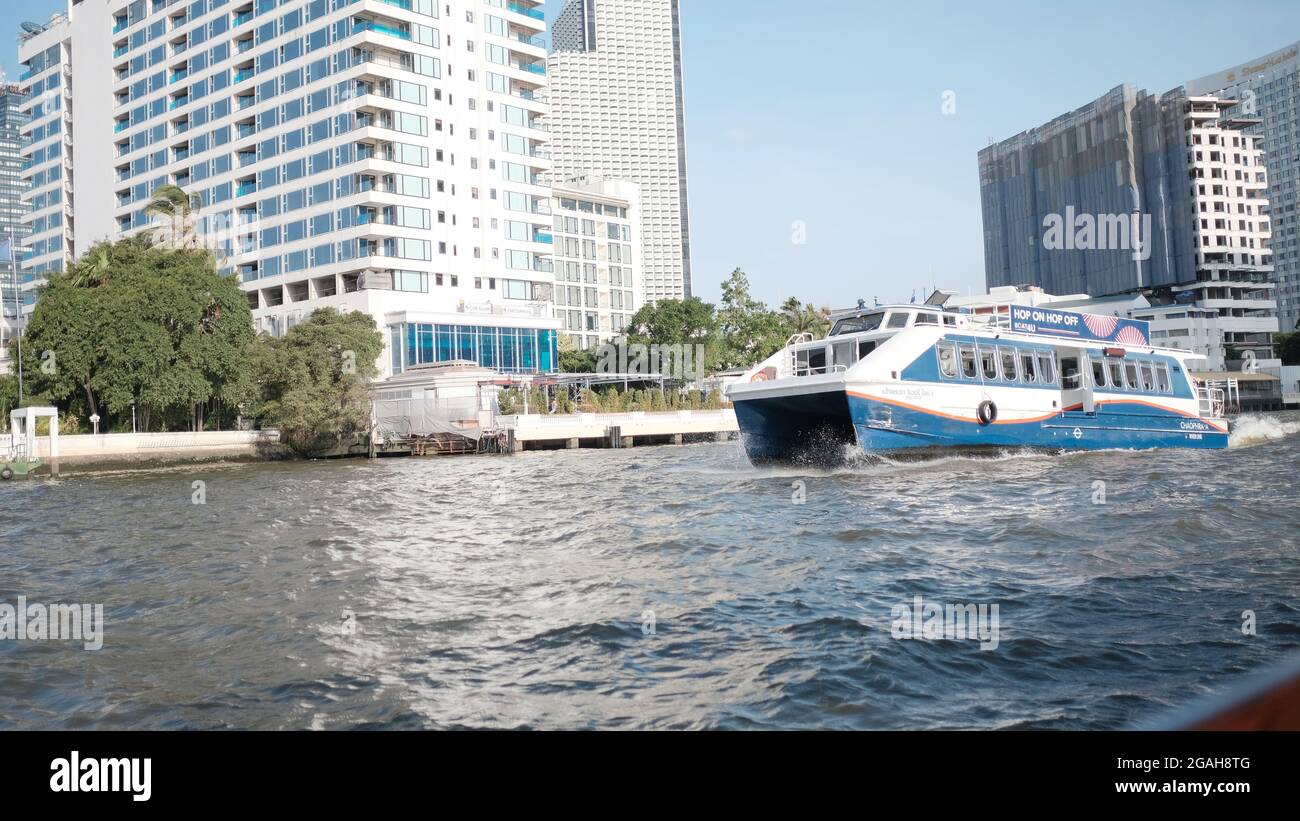 Chao Phraya River Bangkok Thailand Stock Photo - Alamy
