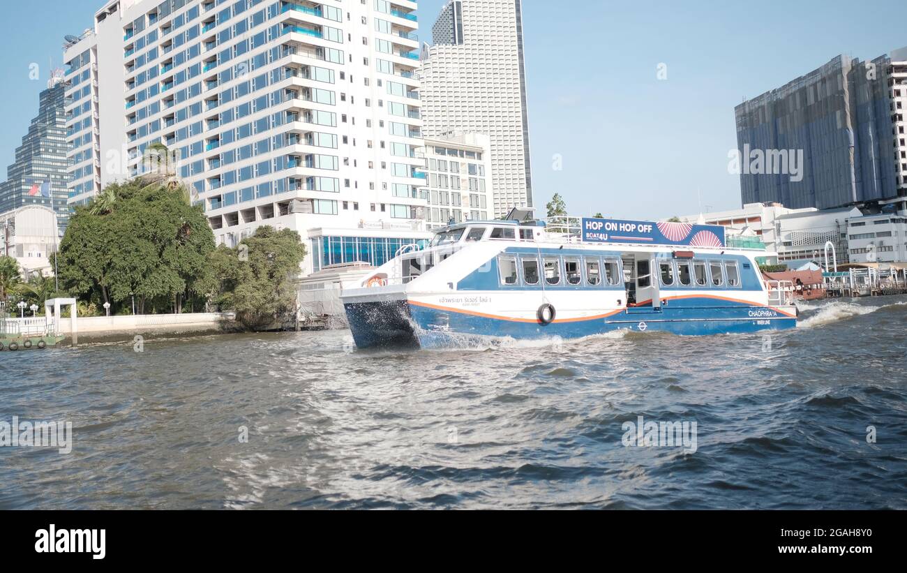 Chao Phraya River Bangkok Thailand Stock Photo - Alamy