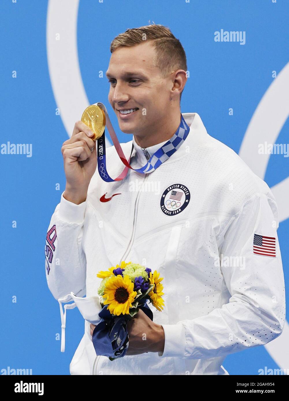 Tokyo, Japan. 31st July, 2021. Caeleb Dressel of the United States ...