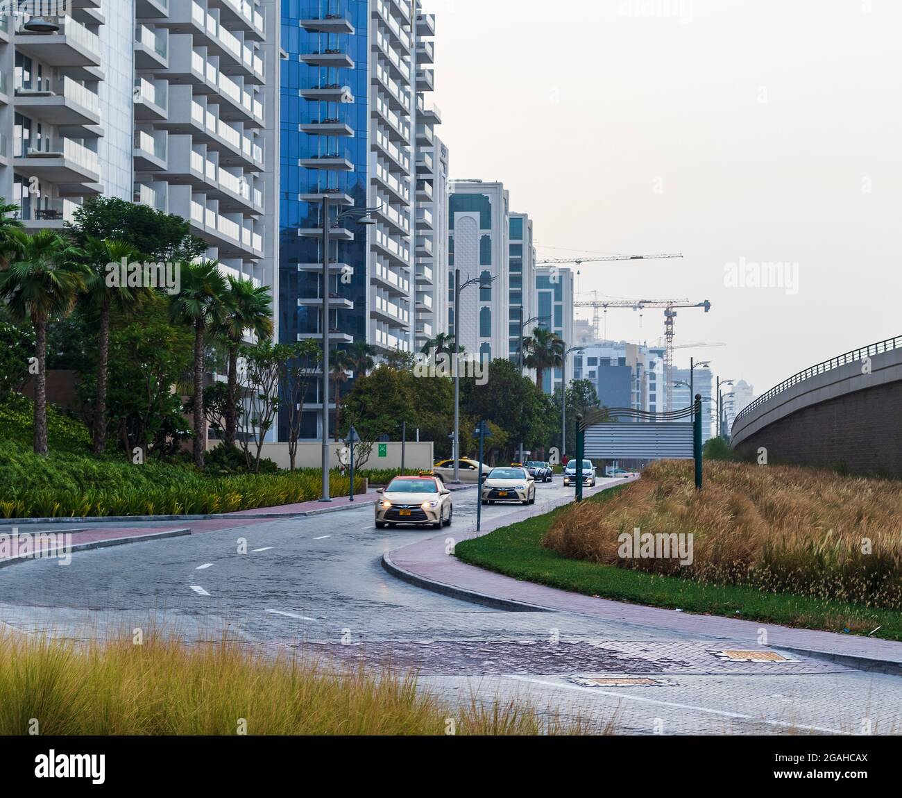 Palm island project dubai hi-res stock photography and images - Alamy