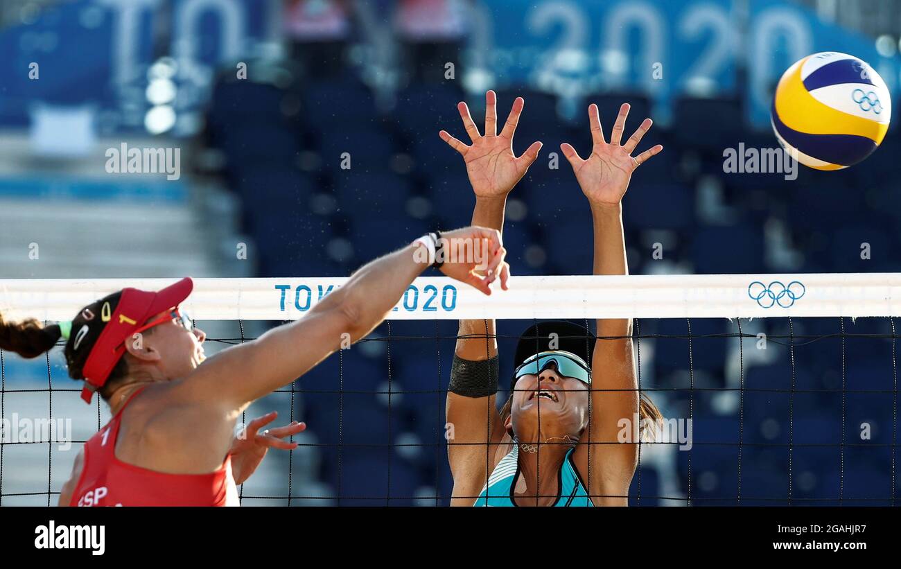 Tokyo 2020 Olympics Beach Volleyball Women Lucky Loser Japan