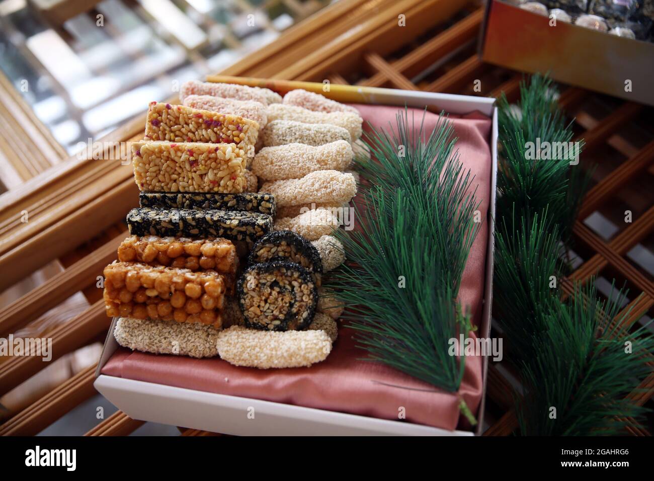 Korean Traditional Dessert Stock Photo Alamy